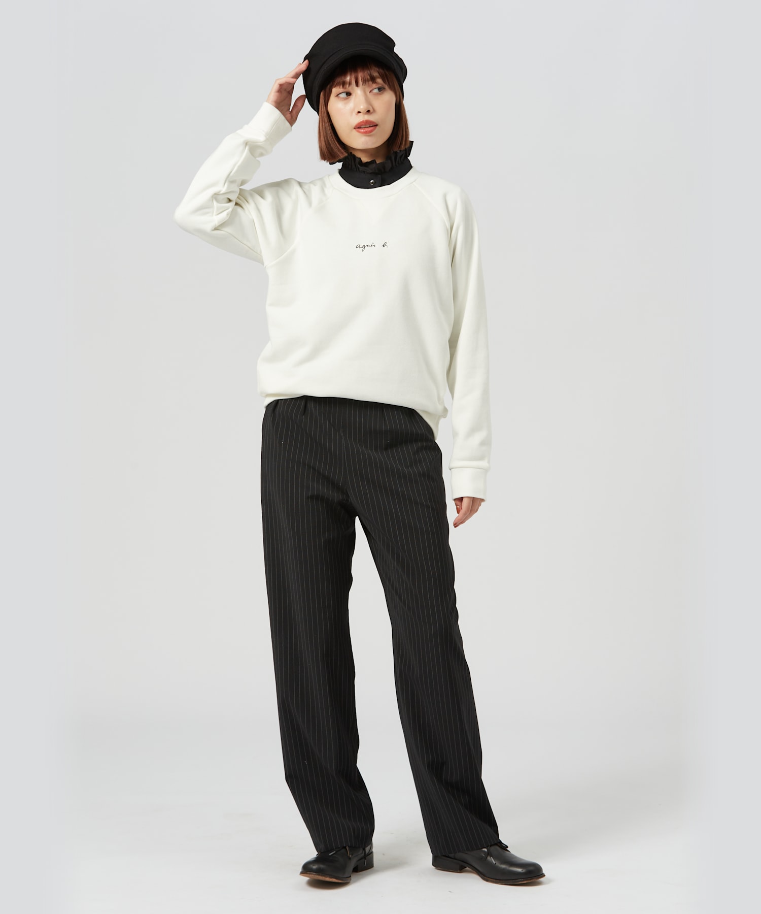 WEB限定 S179 SWEAT ロゴスウェット(504986056) | アニエスベー ファム