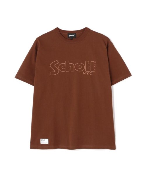 Schott(ショット)/T－SHIRT "BASIC LOGO"/Tシャツ "ベーシックロゴ/img21