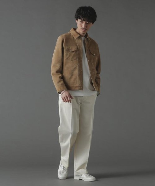 ゴートスウェードトラッカージャケット 