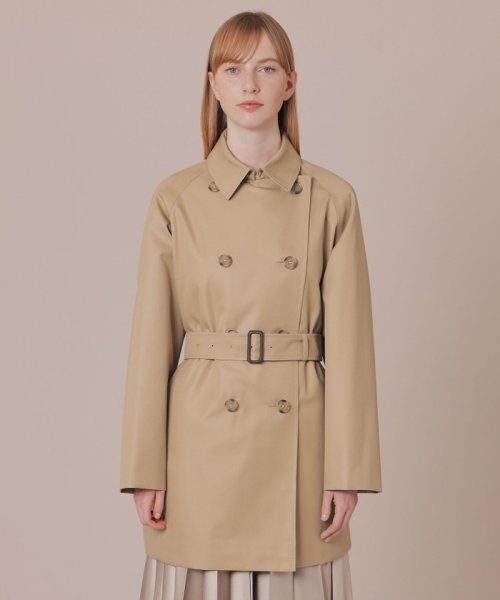 ハイブリッドギャバジントレンチコート 