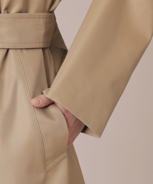 ハイブリッドギャバジントレンチコート 