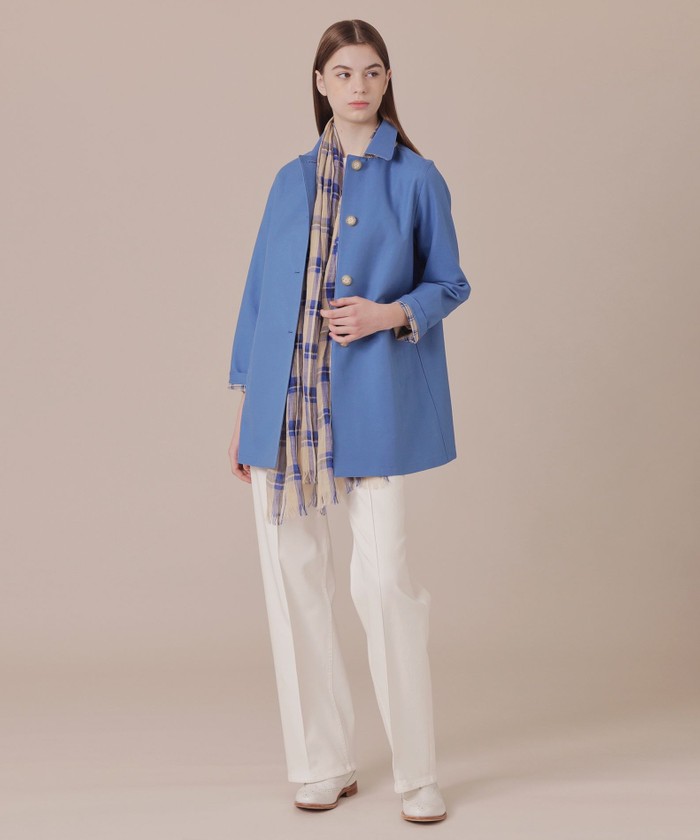 セール】 MACKINTOSH コットン タッタソールチェック ステン
