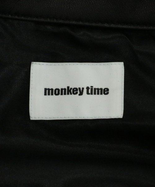 monkey time(モンキータイム)/＜monkey time＞ シープ レザー トラッカー ジャケット/img21