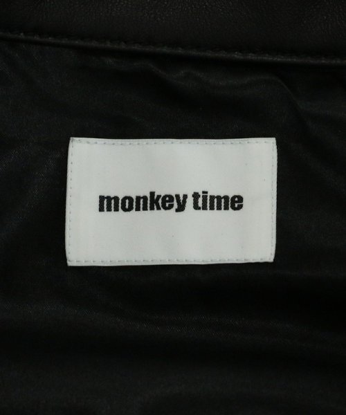 ＜monkey time＞ シープ レザー トラッカー ジャケット 