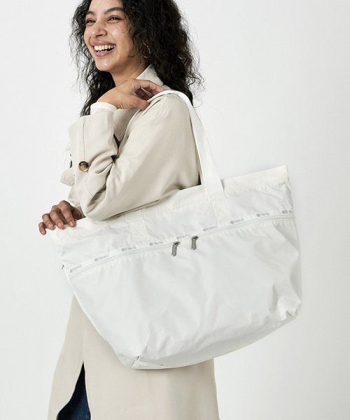 CARLIN ZIP TOP TOTE BAGメレンゲ CARLIN ZIP TOP TOTE