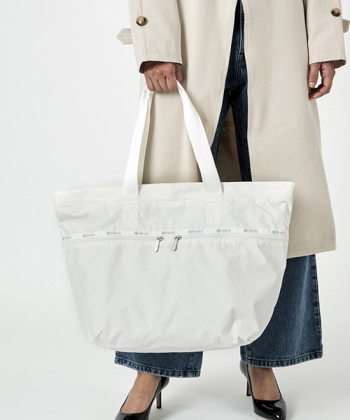 CARLIN ZIP TOP TOTE BAGメレンゲ CARLIN ZIP TOP TOTE