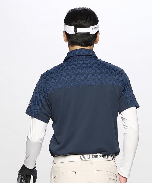 le coq sportif GOLF (ルコックスポルティフ（ゴルフ）)/インナー付き半袖シャツ/img06