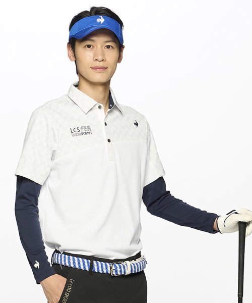 le coq sportif GOLF (ルコックスポルティフ（ゴルフ）)/インナー付き半袖シャツ/img20