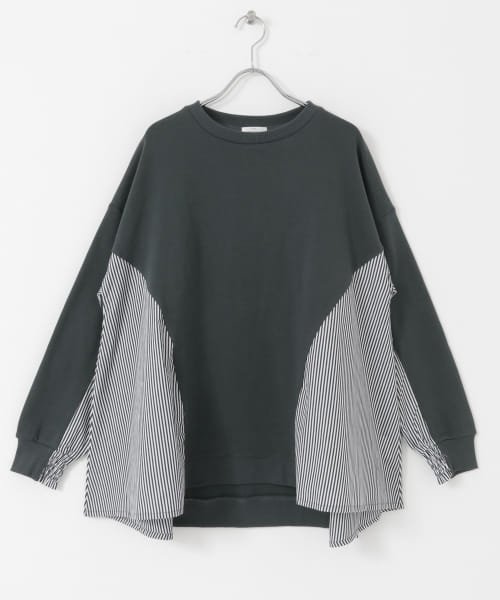 ITEMS URBANRESEARCH(アイテムズ アーバンリサーチ（レディース）)/ウラケドッキングプルオーバー/img25