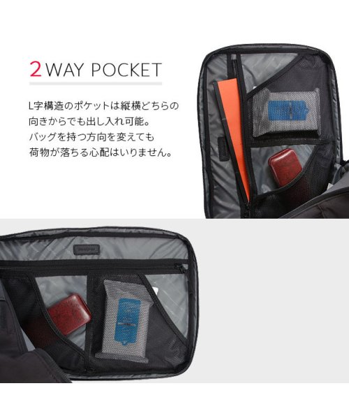 サムソナイト ビジネスリュック メンズ ブランド 50代 40代 軽量 撥水 黒 通勤 A4 2WAY ビジネスバッグ Samsonite HT7－09001 A4 2WAY