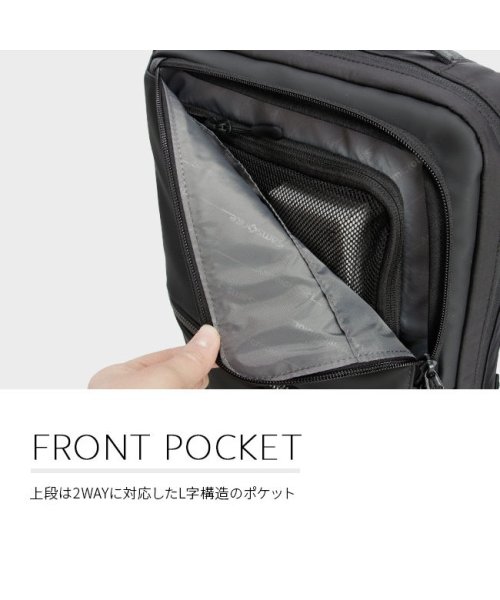 サムソナイト ビジネスリュック メンズ ブランド 50代 40代 軽量 撥水 黒 通勤 A4 2WAY ビジネスバッグ Samsonite HT7－09001 A4 2WAY