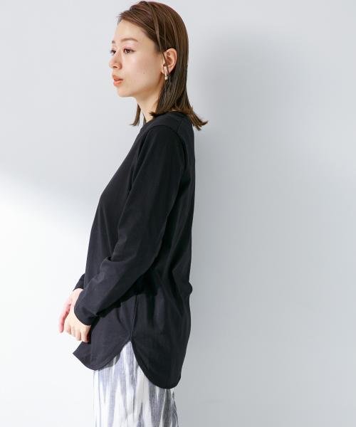 URBAN RESEARCH Sonny Label(アーバンリサーチサニーレーベル)/ベーシックヘムレイヤーラウンドロングスリーブTシャツ/img17