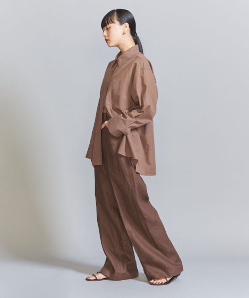 BEAUTY&YOUTH UNITED ARROWS(ビューティーアンドユース　ユナイテッドアローズ)/麻 5ポケット ストレート パンツ/img05