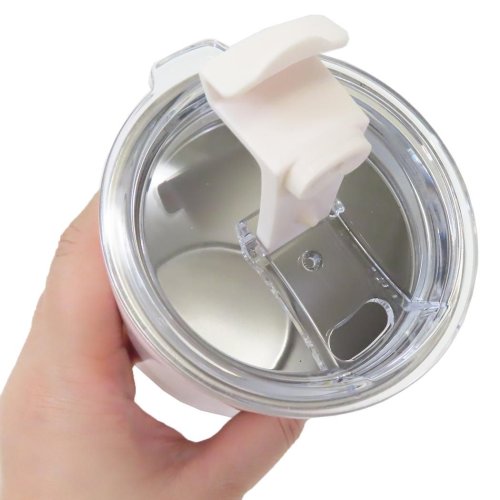 ミリミリ 保温保冷コップ 蓋付きステンレスタンブラー 380ml シマエナガ クーリア プレゼント かわいい グッズ