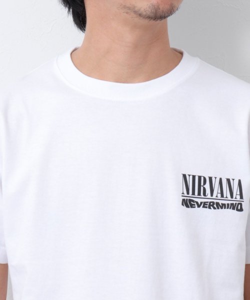 NOLLEY’S goodman(ノーリーズグッドマン)/【Good Rock Speed/グッドロックスピード】NIRVANA / ニルヴァーナ / 別注プリントTシャツ/img12