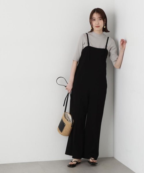 N Natural Beauty Basic(エヌナチュラルビューティベーシック)/総針ボトルネック5分袖ニット 24SS/img12