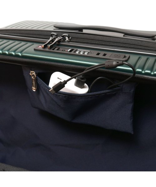 BERMAS(バーマス)/日本正規品 バーマス スーツケース BERMAS キャリーケース ストッパー付き EURO CITY2 フロントオープンファスナー108L 72c 60298/img17