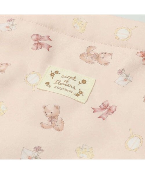 Kids Foret(キッズフォーレ)/【子供服】 Kids Foret (キッズフォーレ)花・くま柄フリル付きレッスンバック B13614/img07