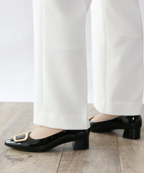 ポインテッドトゥバックルパンプス【低反発スポンジ入り】 人気・おすすめ｜使いやすい・旅行におすすめ 品質保証 全国発送 日本国内発送・最短翌日お届け