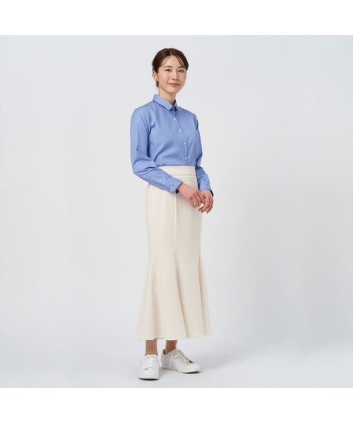 TOKYO SHIRTS(TOKYO SHIRTS)/形態安定 レギュラー衿 綿100% 長袖 レディースシャツ/img02