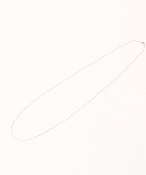 NOLLEY’S(ノーリーズ)/10K ペタルチェーン 60cm ネックレス/img01