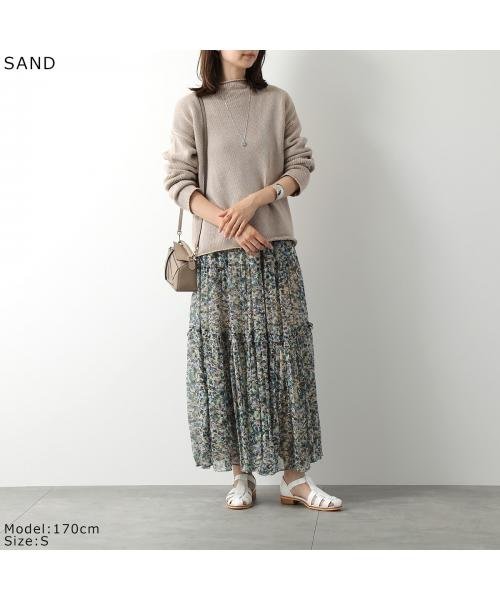 DEMYLEE ニット LAMIS WSF22036 コットン ボートネック ニット LAMIS WSF22036 コットン ボートネック ドロップショルダー