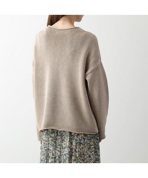 DEMYLEE ニット LAMIS WSF22036 コットン ボートネック ニット LAMIS WSF22036 コットン ボートネック ドロップショルダー