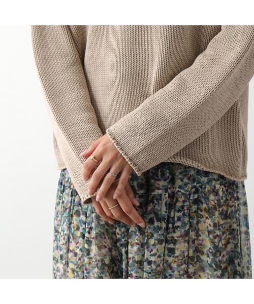 DEMYLEE ニット LAMIS WSF22036 コットン ボートネック ニット LAMIS WSF22036 コットン ボートネック ドロップショルダー