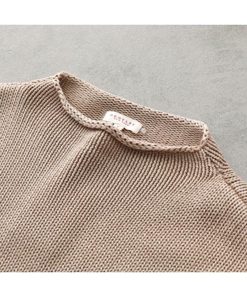 DEMYLEE ニット LAMIS WSF22036 コットン ボートネック ニット LAMIS WSF22036 コットン ボートネック ドロップショルダー