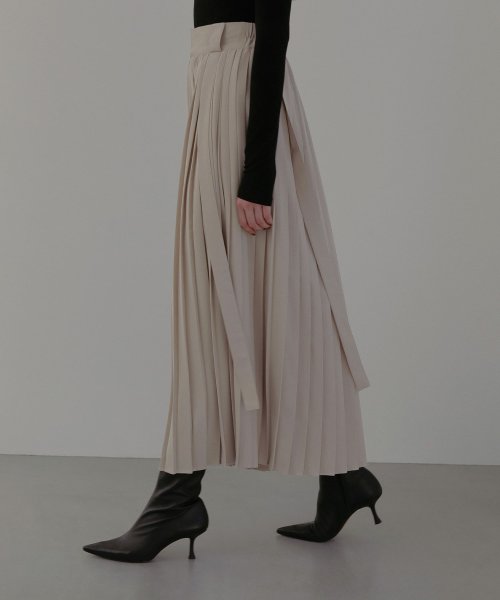 MIELI INVARIANT(ミエリ インヴァリアント)/SENSU Pleat Wide Pants/img13