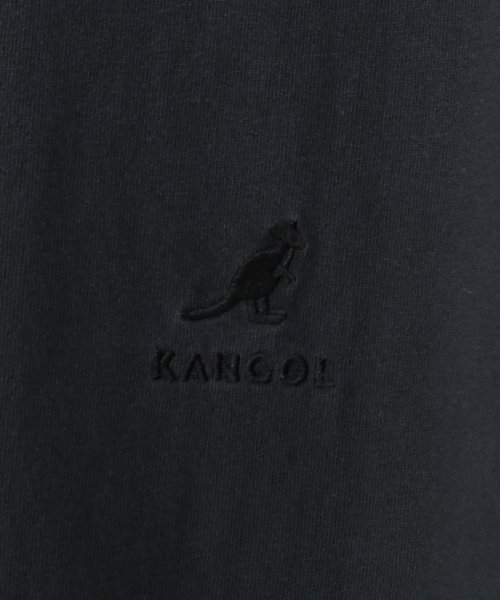 ZIP FIVE(ジップファイブ)/KANGOL×ZIPFIVE　ピスネーム入りピグメント2タイプロングTシャツ/img03