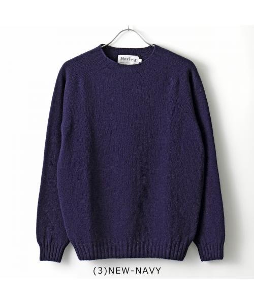 Harley of Scotland(ハーレーオブスコットランド)/Harley of Scotland ニットセーター Crew Neck Sweater M2474/7 /img04