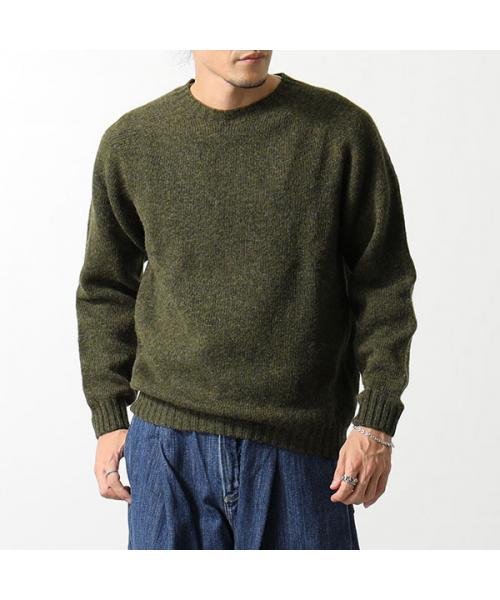 Harley of Scotland(ハーレーオブスコットランド)/Harley of Scotland ニットセーター Crew Neck Sweater M2474/7 /img06