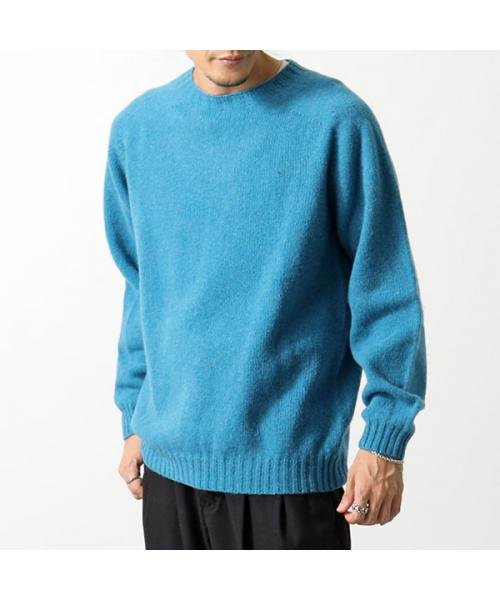 Harley of Scotland(ハーレーオブスコットランド)/Harley of Scotland ニットセーター Crew Neck Sweater M2474/7 /img12