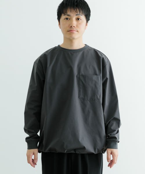 ITEMS URBANRESEARCH(アイテムズアーバンリサーチ（メンズ）)/撥水×イージーケア 裾ドロストTops/img25