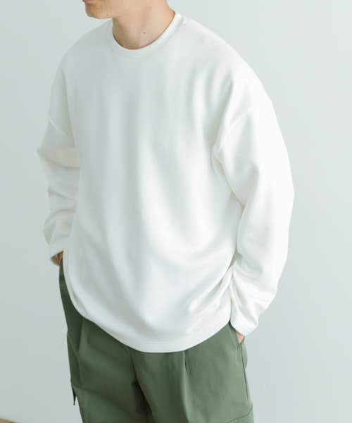 ITEMS URBANRESEARCH(アイテムズアーバンリサーチ（メンズ）)/ハイストレッチポンチ ロングスリーブ カットソー/img02