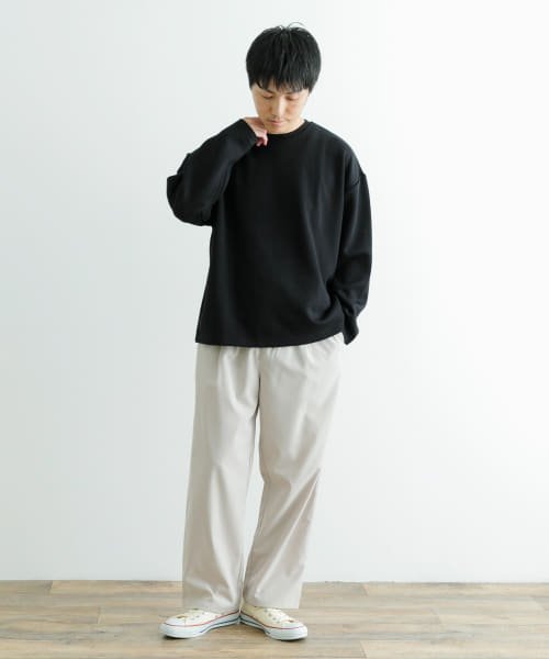 ITEMS URBANRESEARCH(アイテムズアーバンリサーチ（メンズ）)/ハイストレッチポンチ ロングスリーブ カットソー/img10