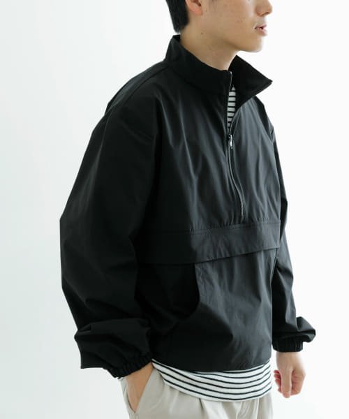 ITEMS URBANRESEARCH(アイテムズアーバンリサーチ（メンズ）)/撥水×イージーケア ハーフzipプルオーバージャケット/img08