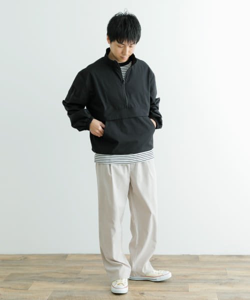 ITEMS URBANRESEARCH(アイテムズアーバンリサーチ（メンズ）)/撥水×イージーケア ハーフzipプルオーバージャケット/img11