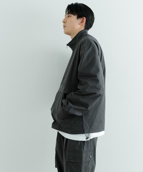 ITEMS URBANRESEARCH(アイテムズアーバンリサーチ（メンズ）)/撥水×イージーケア ハーフzipプルオーバージャケット/img16