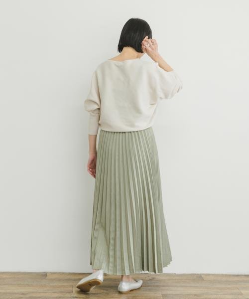 ITEMS URBANRESEARCH(アイテムズ アーバンリサーチ（レディース）)/ボートネックドルマンニット/img06