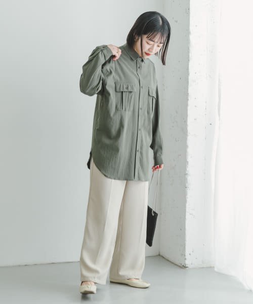 ITEMS URBANRESEARCH(アイテムズ アーバンリサーチ（レディース）)/ポケットルーズシャツ/img12