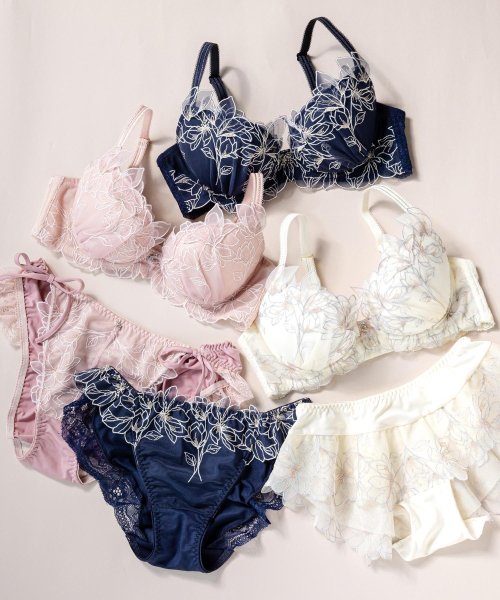 fran de lingerie(フランデランジェリー)/軽やかに揺れるチュールフラワーデイリー使いに☆ 「ノーブルティアラブラ002 ショーツ」 ショーツ/img07