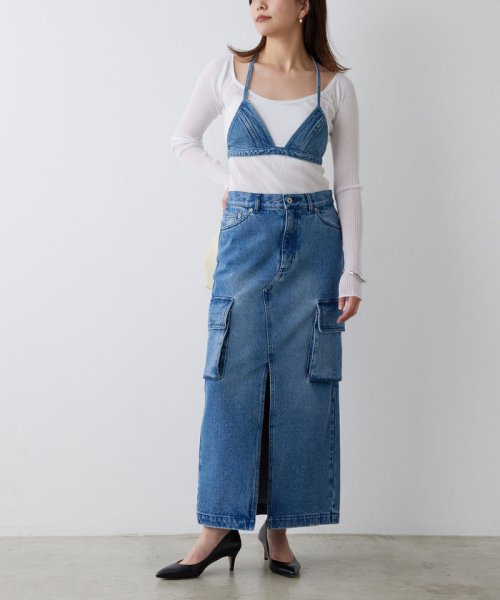 【PEAS】デニムブラ PEAS