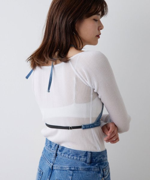 【PEAS】デニムブラ PEAS