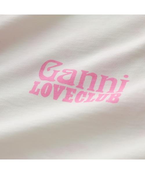 GANNI(ガニー)/GANNI Tシャツ Basic Jersey Relaxed T Shirt 半袖 ロゴT/img08