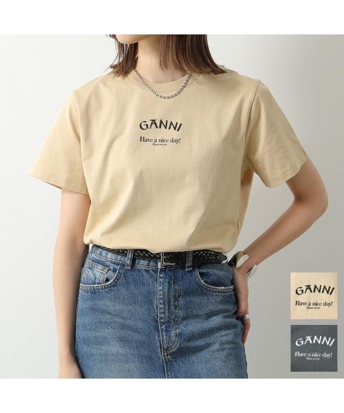 GANNI(ガニー)/GANNI 半袖 Tシャツ Basic Jersey Ganni Relaxed T－shirt/img01