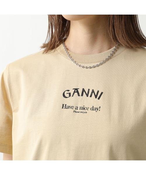 GANNI(ガニー)/GANNI 半袖 Tシャツ Basic Jersey Ganni Relaxed T－shirt/img05