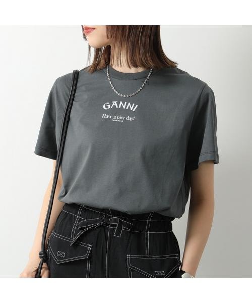 GANNI(ガニー)/GANNI 半袖 Tシャツ Basic Jersey Ganni Relaxed T－shirt/img07