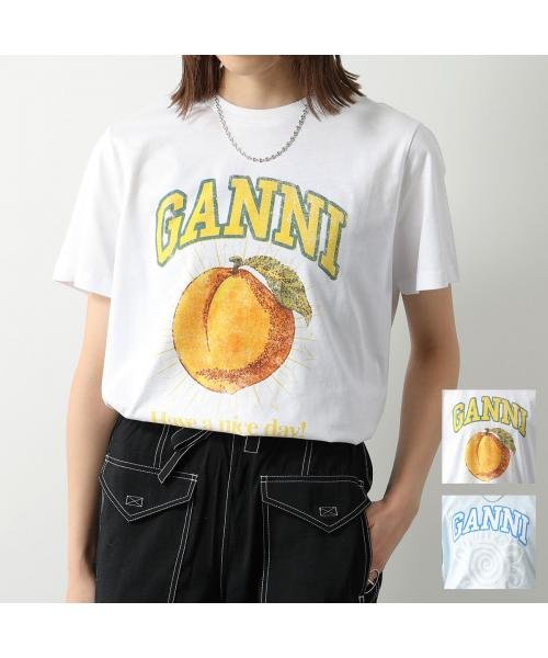 GANNI(ガニー)/GANNI 半袖 Tシャツ Basic Jersey Relaxed T－shirt/img01